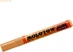 Molotow Permanentmarker One4All 227 HS nachf&uuml;llbar 4mm ockerbraun hell