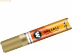 Molotow Permanentmarker ONE4ALL 327 HS nachf&uuml;llbar 4-8 mm metallic gol
