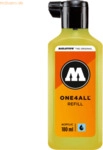 Molotow Nachf&uuml;lltinte One4All f&uuml;r Permanentmarker 180ml neongelb fluor