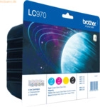 Brother Brother Tintenpatronen LC-970 Multipack (je 1x BK/M/C/Y)
