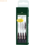 Faber Castell Tuschestift Pitt Artist Pen 4er Etui Spitze: sortiert se