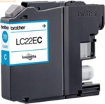 Brother Tintenpatrone Brother LC-22EC cyan (ca. 1200 Seiten)
