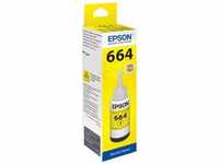 Epson C13T664440, Epson Epson Tintenflasche T6644 Gelb (70ml ca. 7.500 S.) EcoTank