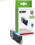 KMP Tintenpatrone C91 1519,0003 wie CLI551XLC 715S. 15ml cyan