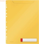 Leitz Prospekth&uuml;lle Cosy A4 Maxi PP einklappbarer Lochrand VE=3 St&uuml;ck