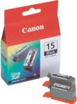 Canon Tintenpatrone Canon BCI15BK schwarz VE=2 St&uuml;ck