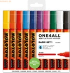 Molotow Permanentmarker One4All 227 HS nachf&uuml;llbar 4mm sortiert VE=10