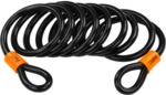 Burg-W&auml;chter Spiralseil mit &Ouml;sen - 10 m.