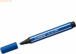 5 x Stabilo Fasermaler Pen 68 Max Keilspitze ultramarinblau