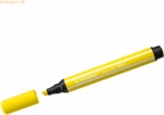 Stabilo Fasermaler Pen 68 Max Keilspitze zitronengelb
