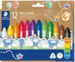 12 x Staedtler Wachsmalkreide Noris jumbo 12x14mm