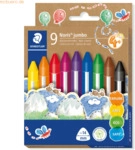 12 x Staedtler Wachsmalkreide Noris Jumbo 228 14 C9 sortiert 9 St&uuml;ck