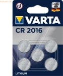Varta VARTA Knopfzellenbatterie Electronics CR2016 Lithium 5er-Pack