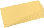 Herlitz Trennstreifen Trapez 120x230mm VE=100 St&uuml;ck gelb