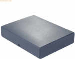 Elba Dokumentenmappe Hartpappe (RC) 350 g/qm A4 60mm blau Strukturdesi