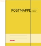 10 x Brunnen Postmappe A4 Karton gelb