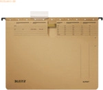 Leitz H&auml;ngehefter Alpha kaufm. Heftung 250g/qm Karton naturbraun
