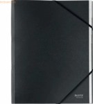 Leitz Ordnungsmappe Recycle A4 12 F&auml;cher Karton schwarz
