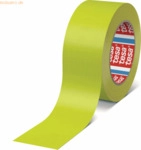 6 x Tesa Gewebeband 4671 25mm x 25m fluoreszierend-gr&uuml;n