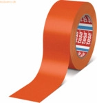6 x Tesa Gewebeband 4671 25mm x 25m fluoreszierend-orange