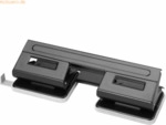 Herlitz Doppel-Locher 1,5mm schwarz mit Anschlagschiene