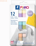 Staedtler Modelliermasse Fimo soft -Pastel Colours- sortiert 12x 25g