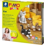 Staedtler Modelliermasse Fimo Kids Form & Play -Cat- 4x42g