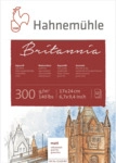 Hahnem&uuml;hle Aquarellblock - 17 x 24 cm 300 g/qm 12 Blatt.