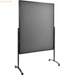 Legamaster Moderationswand Premium Plus 120x150cm Filz grau