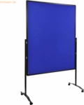 Legamaster Moderationswand Premium Plus120x150cm klappbar Filz marineb