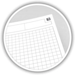 Oxford Kollegblock Meetingbook International A5+ 80 Blatt kariert