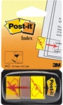 Post-it Index Haftstreifen Index Symbole 50 Streifen Unterschrift gelb