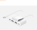Belkin Belkin 4-Port USB-Splitter 2x USB-C, 2xUSB-A, max.30 W, weiss