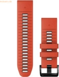Garmin Garmin Ersatzarmband QuickFit 26mm Silikon Flammenrot/Graphit