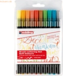 Edding Pinselmaler edding 1340 Brushpen sanfte Farben VE=10 Farben