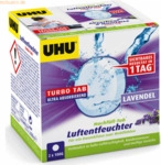 6 x Uhu Luftentfeuchter Nachf&uuml;ll-Tab Lavendel 2x100g