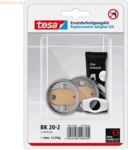 Tesa Doppel-Klebefestigungs-Set mit Zamakring BK20-2