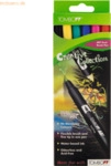 Tombow Dual-Fasermaler ABT mit Rundspitze/Pinselspitze VE=6 Farben pri
