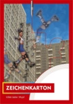 Zeichenkarton - Block mit 10 Blatt 190g/qm A3.