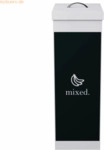 Paperflow M&uuml;lltrenner Restm&uuml;ll CTSMX.13 60l wei&szlig;