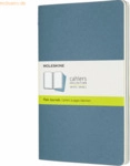 Moleskine Notizheft Cahier Large A5 blanko Kartoneinband VE=3 St&uuml;ck le