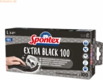 Tex Handschuh Extra Black 12933018 Gr. 8 schwarz 100 St&uuml;ck