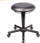meychair meychair Hocker XXL 10020 A19-TR-KL-XXL Rollen schwarz