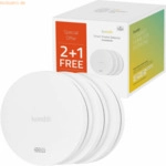 Avanca International BV Hombli smarter Rauchmelder wei&szlig; (2+1 Promo Pac