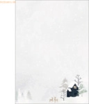 Sigel Weihnachtspapier A4 90g 25 Blatt Cozy Christmas Watercolor