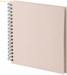 S.O.H.O. Fotoalbum Whire-O 60 Seiten 230x230mm powder/offwhite
