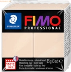 4 x Staedtler Modelliermasse Fimo professional Kunststoff 85g beige