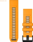 Garmin Garmin Ersatzarmband QuickFit 26mm Silikon Orange/Graphit