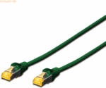 Assmann DIGITUS CAT 6A S-FTP Patchk. Cu, LSZH AWG 26/7, 0,25 m, GN