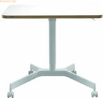Leitz Sitz-/Stehtisch Ergo 65360001 wei&szlig;